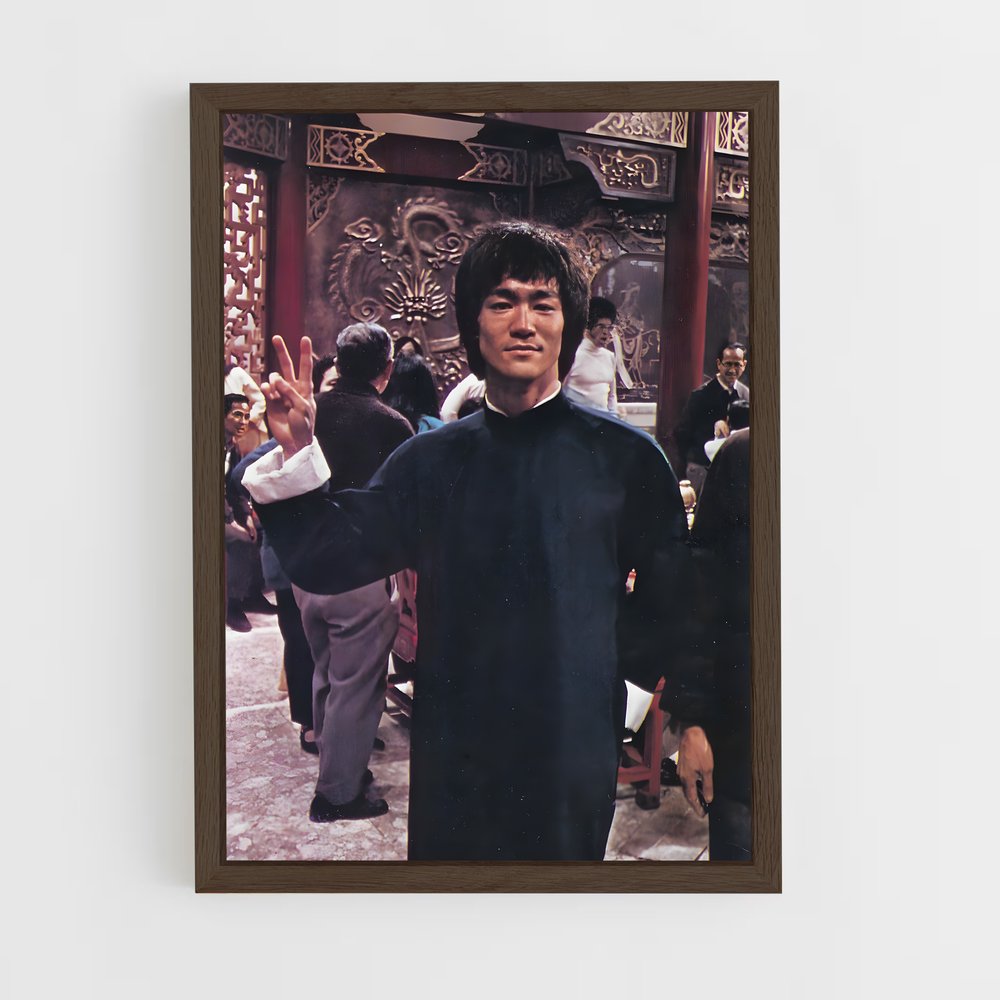 Poster Bruce lee – affiche Kung Fu (vue 5)